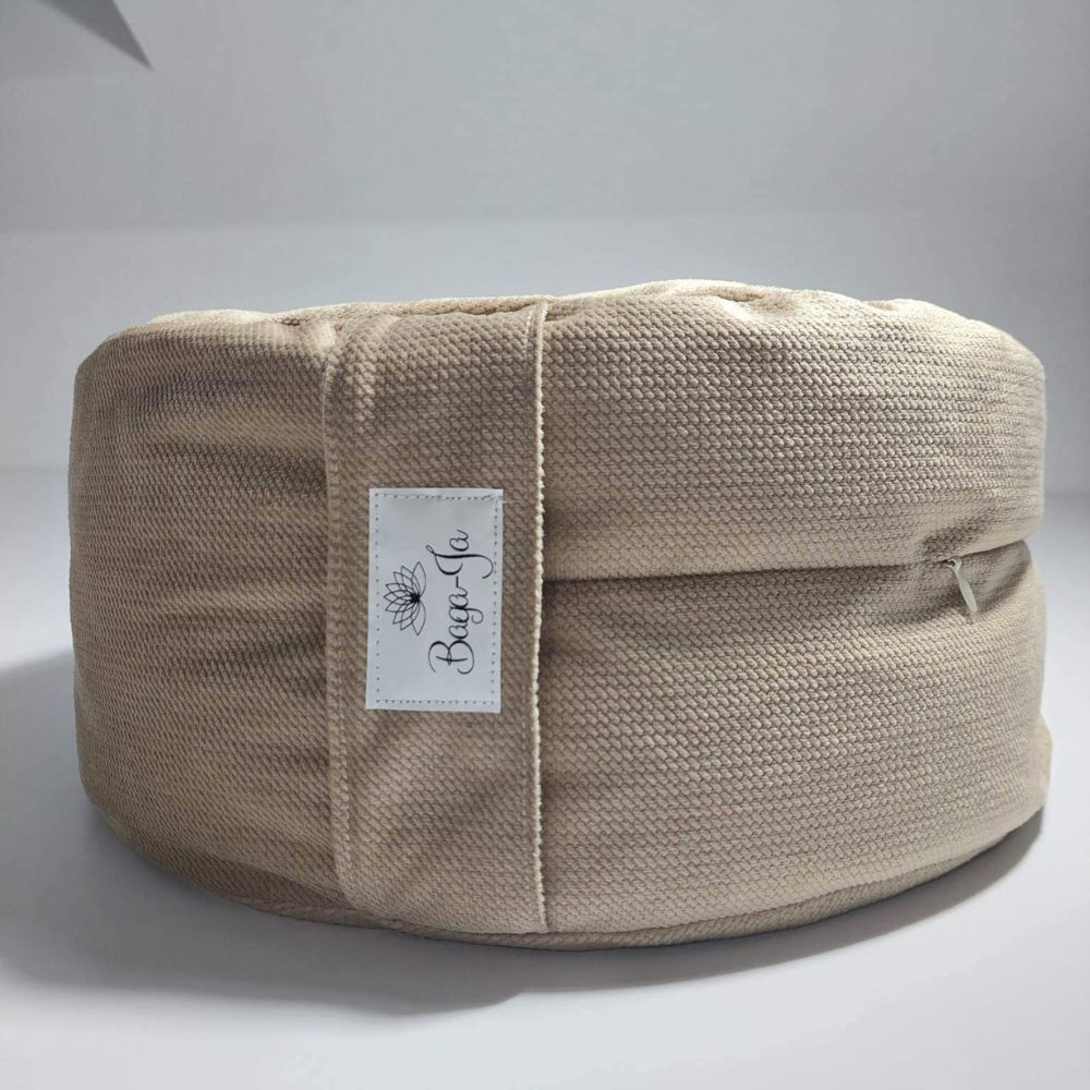 Bolster + poducha Zafu CAPPUCCINO - obrazek 5