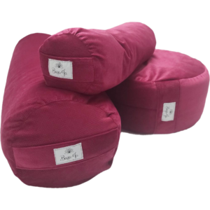 Bolster + poducha Zafu + mały wałek BURGUD