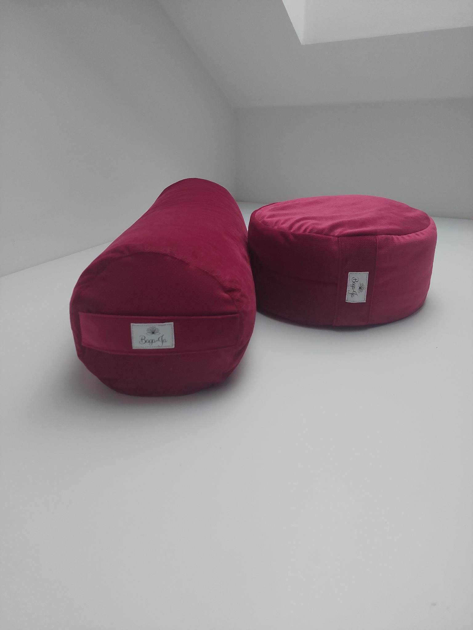 Bolster + poducha Zafu + mały wałek BURGUD - obrazek 13