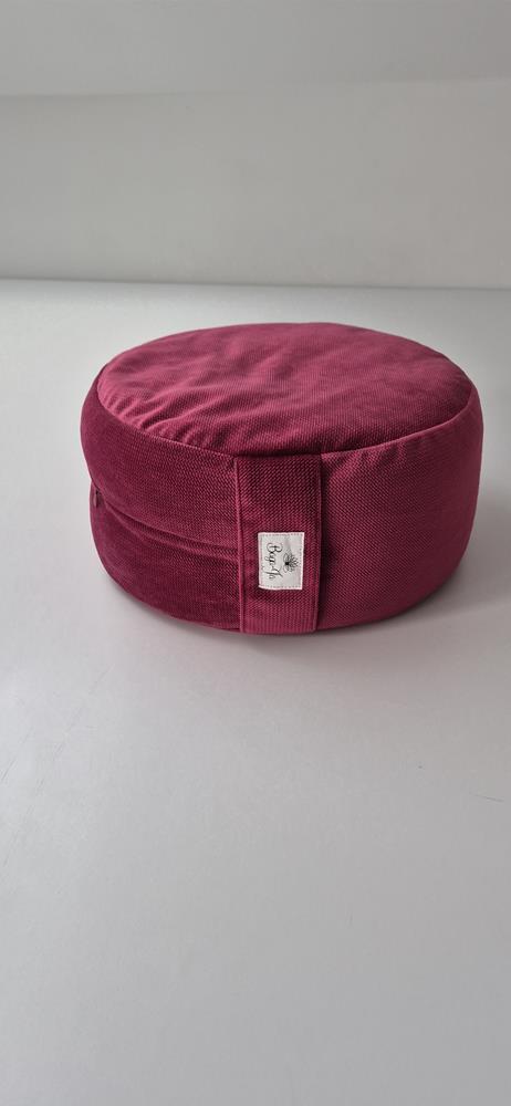 Poducha Zafu BURGUND - obrazek 5