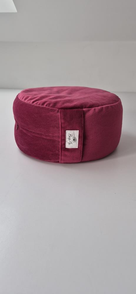 Poducha Zafu BURGUND - obrazek 4