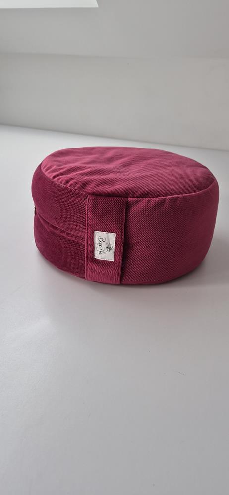 Poducha Zafu BURGUND - obrazek 6