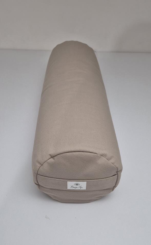 Bolster + poducha Zafu Beżowy Bawełna - obrazek 10