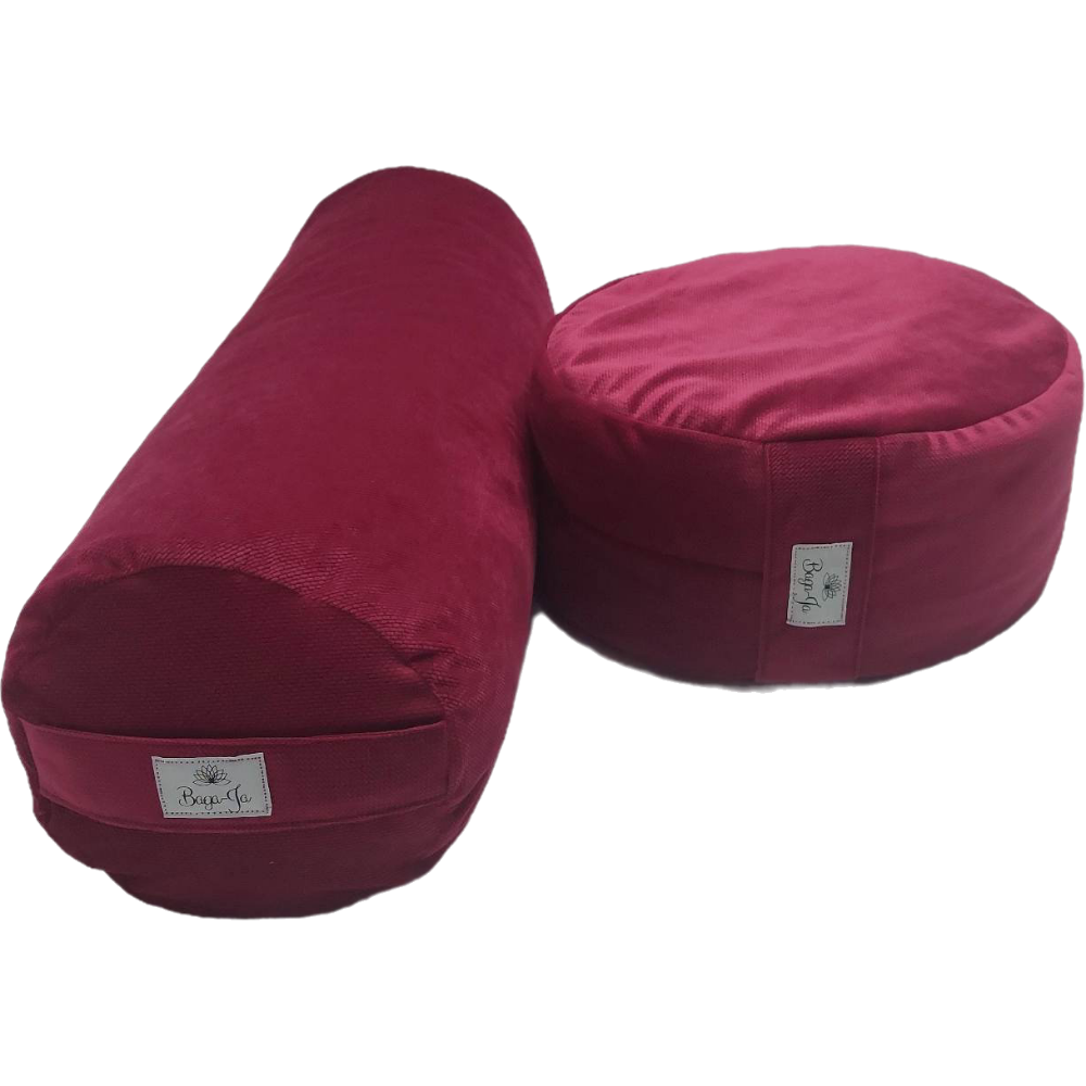 Bolster + poducha Zafu + mały wałek BURGUD - obrazek 4