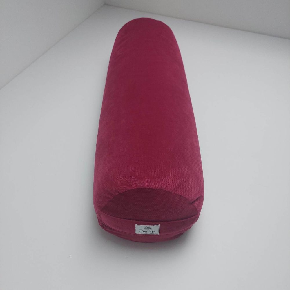 Bolster + poducha Zafu BURGUND - obrazek 2