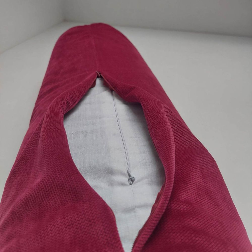Bolster + poducha Zafu BURGUND - obrazek 3