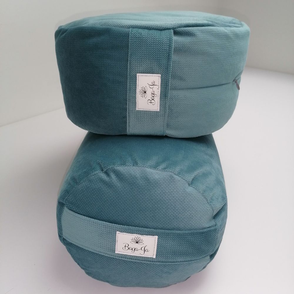 Bolster + poducha Zafu SZMARAGD - obrazek 3