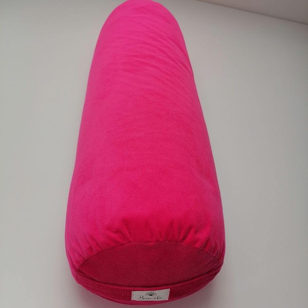 Bolster + poducha Zafu FUKSJA - obrazek 4