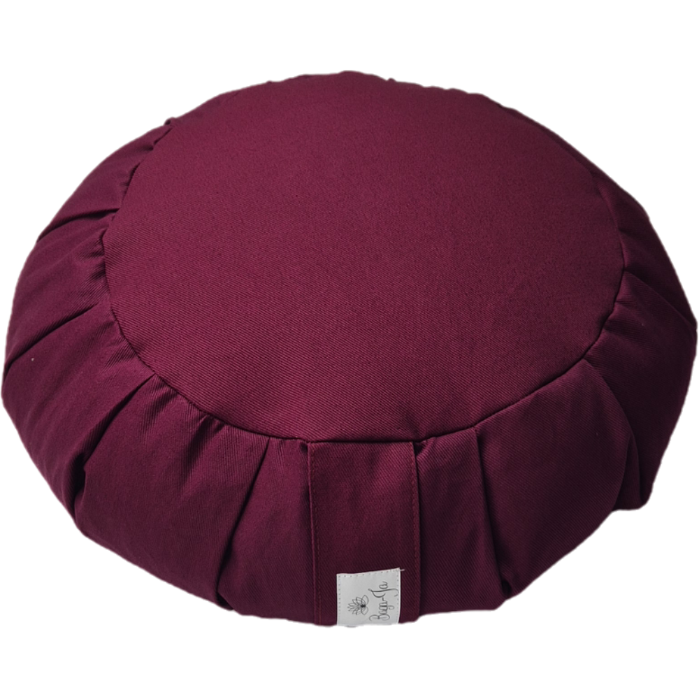 Bolster + poducha Lotos BURGUND Bawełna - obrazek 4
